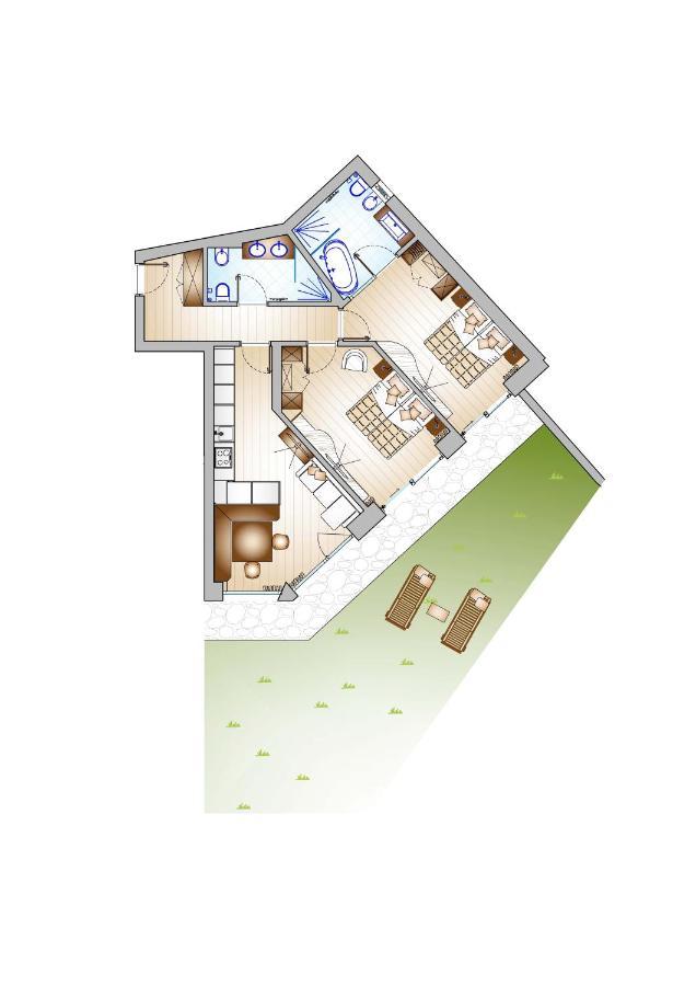 Mi Coa Apartment Santa Cristina Val Gardena Bagian luar foto